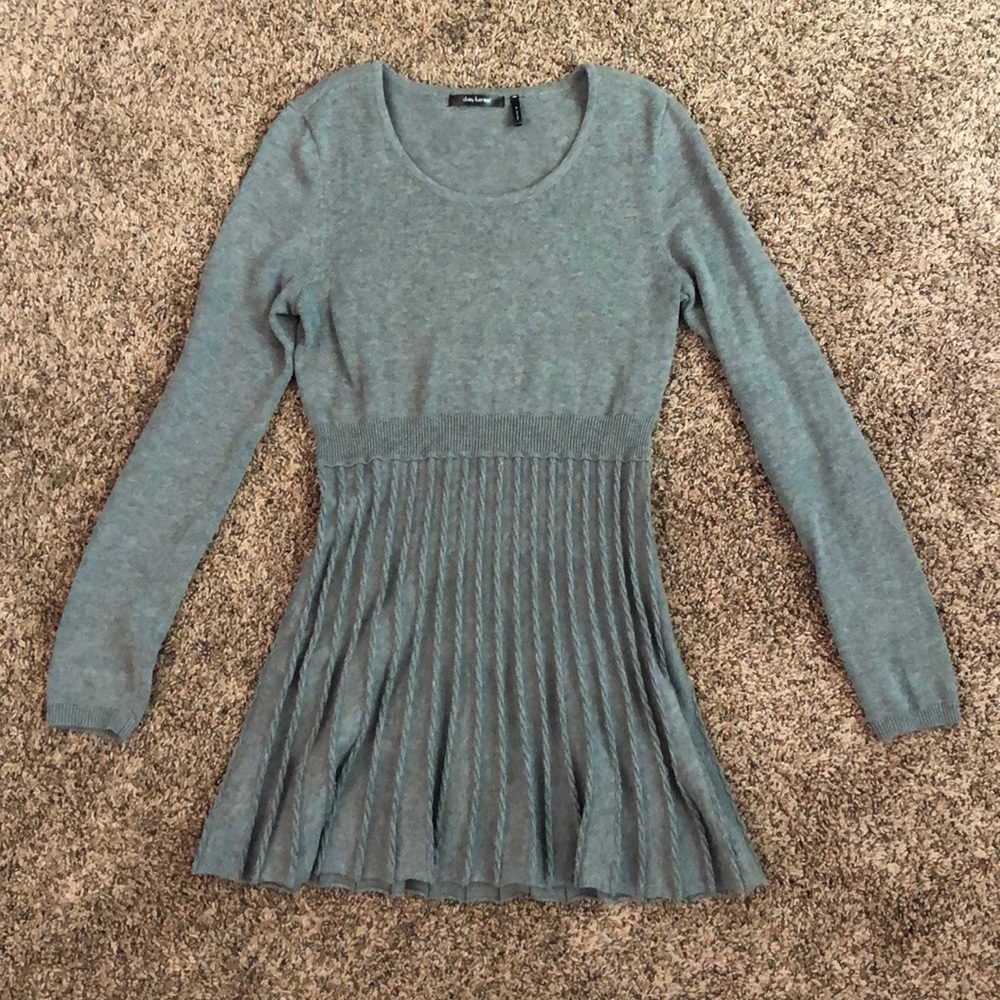 Daisy Fuentes Gray Sweater Dress / Tunic